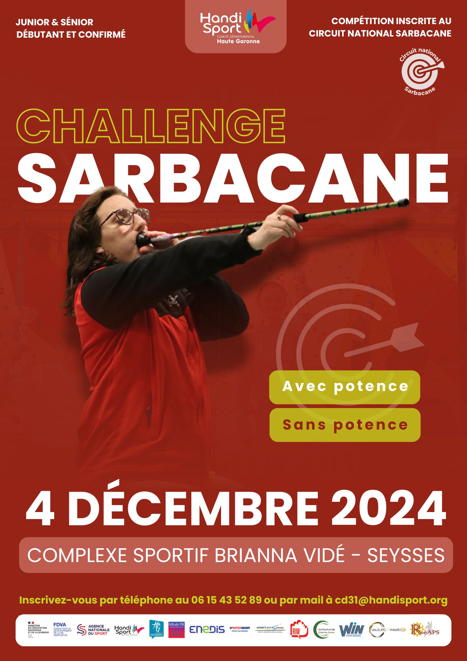 Affiche événement Sarbacane