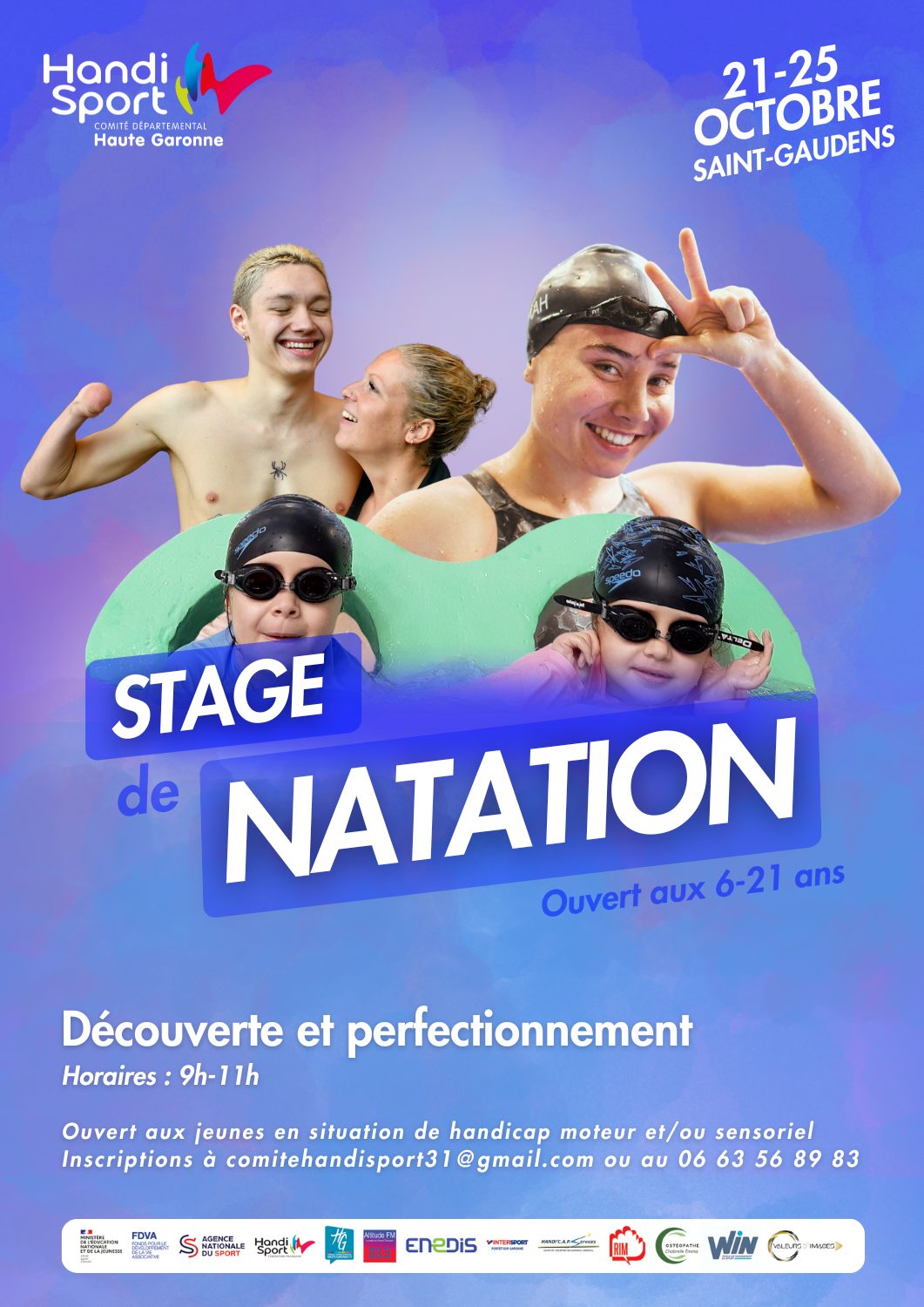 AFFICHE NATATION
