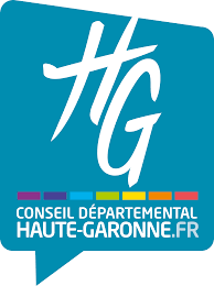 Logo du Conseil départemental de la Haute-Garonne: lien. 