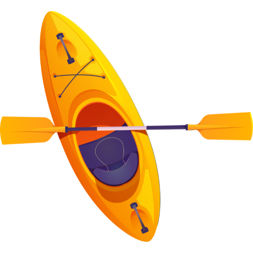 Icône canoë-kayak: lien