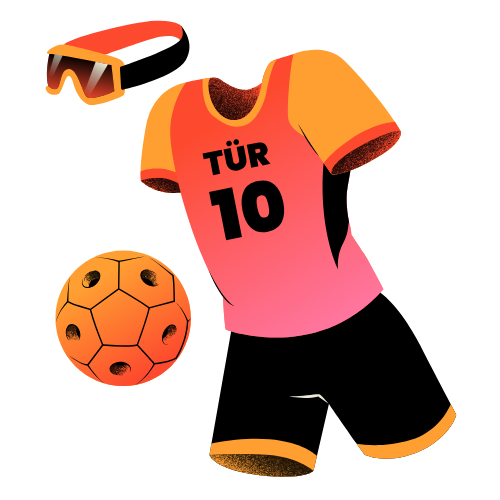 Icône goalball: lien