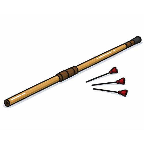 Icône sarbacane: lien