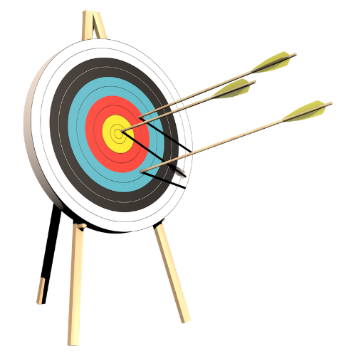Icône tir à l'arc: lien